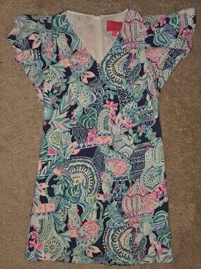 Lilly Pulitzer Kathie Dress in Lookin Sharp - Size 0